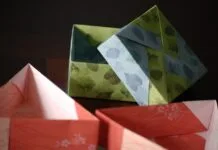 Składanie papugi origami – instrukcja