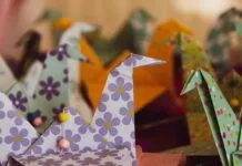 Choinka origami krok po kroku